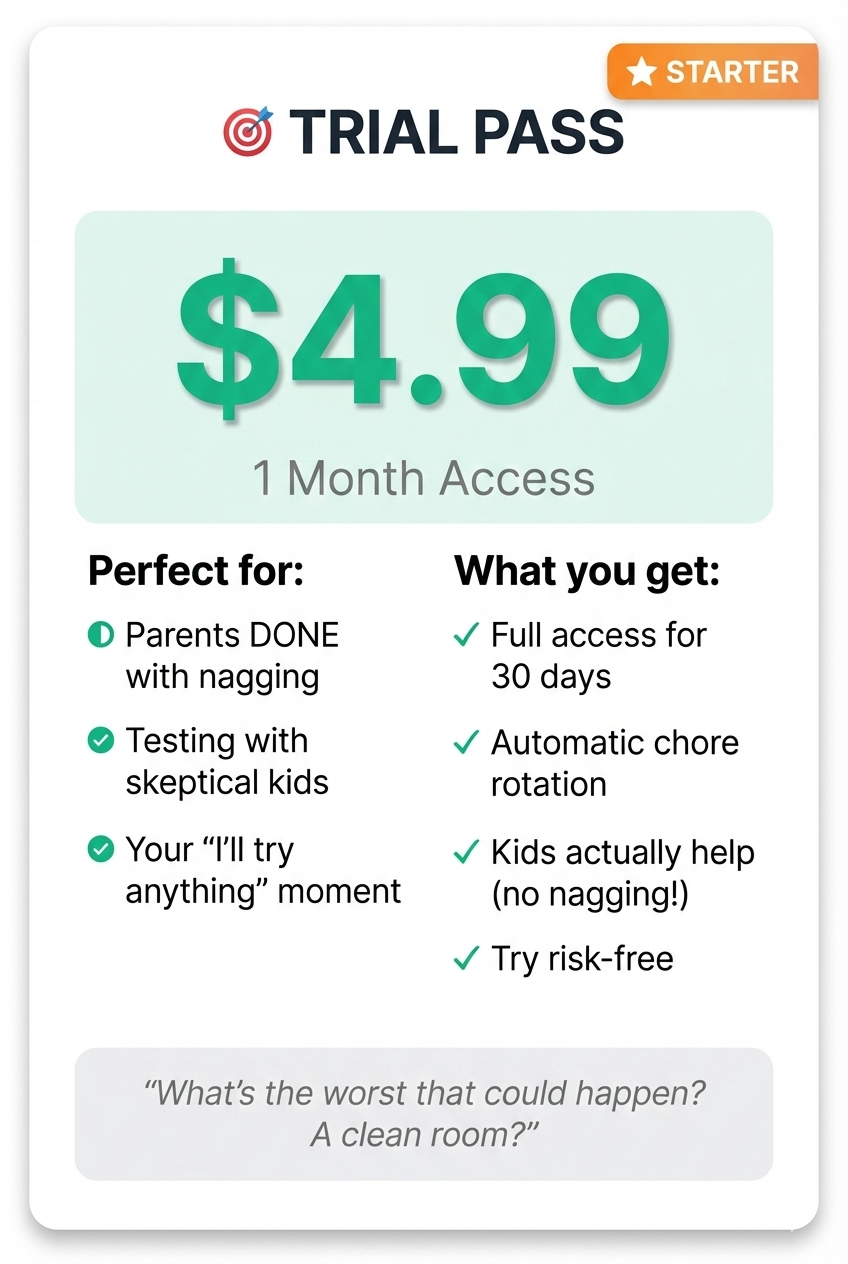 ChoreGami Trial Pass (1 Month)